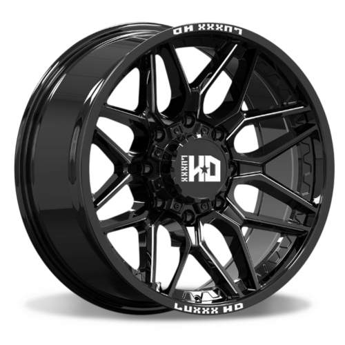 Luxxx wheels lhd36 gloss black milled